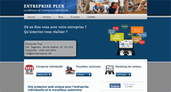 Desktop Screenshot of entrepriseplus.net